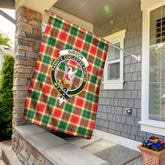Gibson Tartan Crest Garden Flag